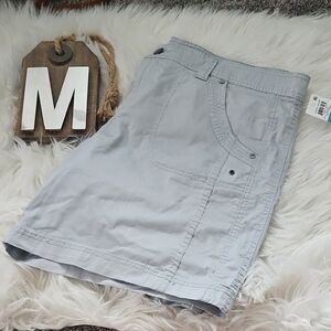 Style & Co Gray Mid-Rise Shorts 6.75" Inseam NWT